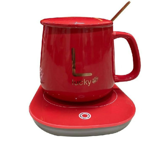 Constant temperature ceramic heating cup